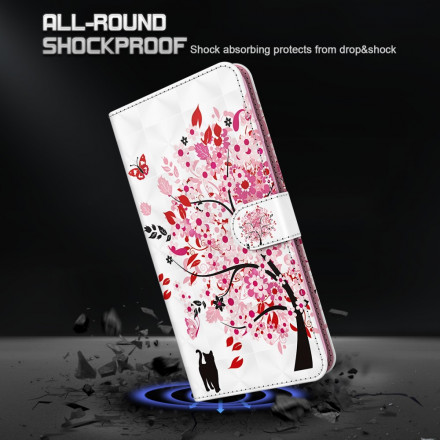 Hülle Samsung Galaxy S21 Ultra 5G Baum Pink