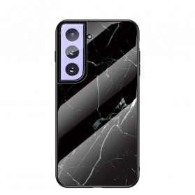 Hülle Samsung Galaxy S21 5G Panzerglas Marble Colors
