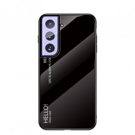 Samsung Galaxy S21 5G Panzerglas Cover Hello