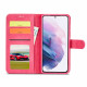 Hülle Samsung Galaxy S21 5G LC.IMEEKE Lederoptik