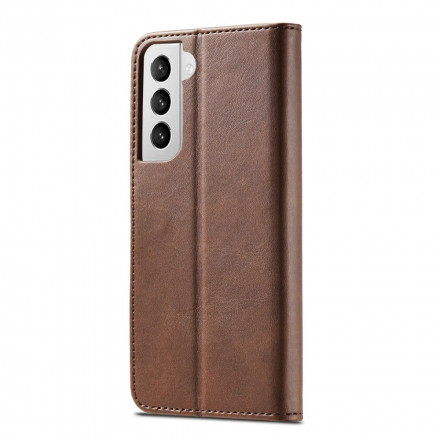 Hülle Samsung Galaxy S21 5G LC.IMEEKE Lederoptik
