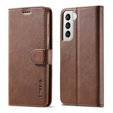 Hülle Samsung Galaxy S21 5G LC.IMEEKE Lederoptik