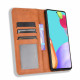 Flip Cover Samsung Galaxy A72 5G Vintage Stylished Leather Effect