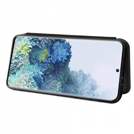 Flip Cover Samsung Galaxy S21 Plus 5G Kohlefaser