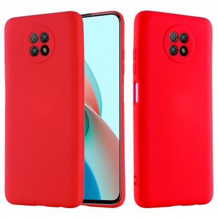 Xiaomi Redmi Note 9 5G / Note 9T 5G Silikonhülle Flüssigkeit und Lanyard