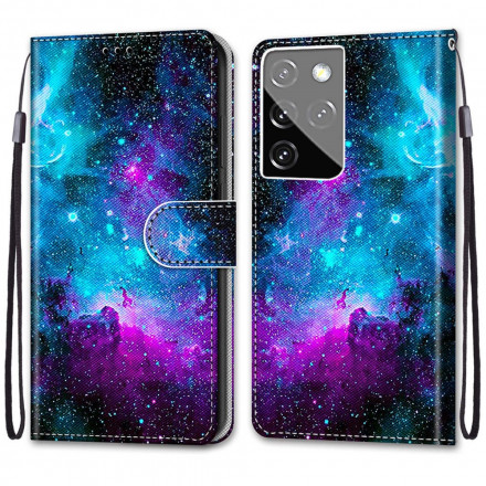 Hülle Samsung Galaxy S21 Ultra 5G Cosmic Sky