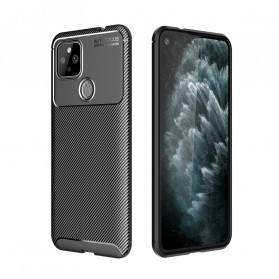 Google Pixel 4a 5G Flexible Kohlefaser Texture Cover
