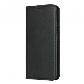 Flip Cover Google Pixel 4a 5G Gespaltenes Leder