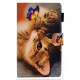Samsung Galaxy Tab A7 (2020) Mein Kätzchen und Schmetterling Hülle