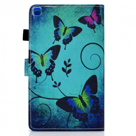 Hülle Samsung Galaxy Tab A7 (2020) Einzigartige Schmetterlinge
