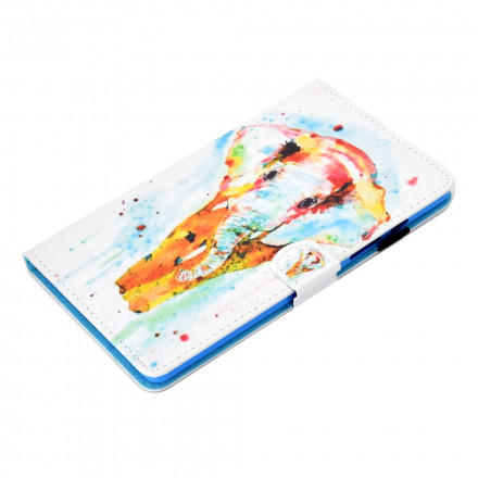 Samsung Galaxy Tab A7 (2020) Hülle Elefant Aquarell