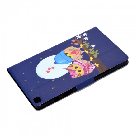 Samsung Galaxy Tab A7 Hülle (2020 Eulen)