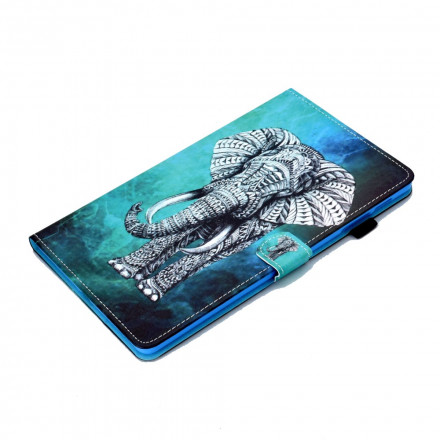 Samsung Galaxy Tab A7 (2020) Elephant Tribal Hülle
