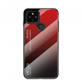 Google Pixel 5 Panzerglas Cover Hello
