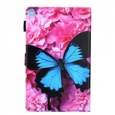 Hülle Samsung Galaxy Tab A7 (2020) Schmetterling Floral