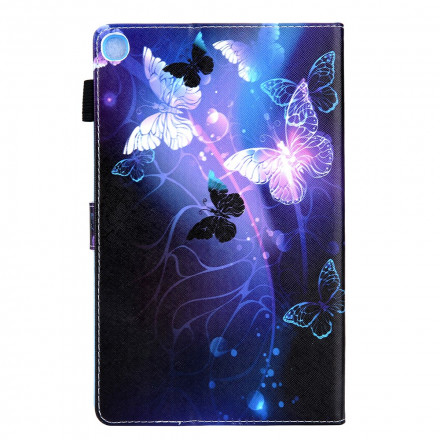 Samsung Galaxy Tab A7 (2020) Schmetterlinge im Flug Hülle