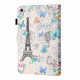 Hülle Samsung Galaxy Tab A7 (2020) Eiffelturm Schmetterlinge