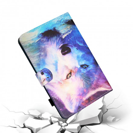 Hülle Samsung Galaxy Tab A7 (2020) Wolf Art
