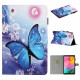 Samsung Galaxy Tab A7 (2020) Schmetterling Mond Hülle