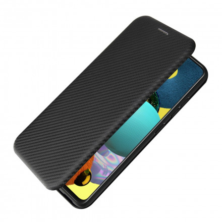 Flip Cover Samsung Galaxy A52 5G Kohlefaser
