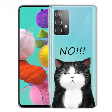 Samsung Galaxy A52 5G Cover Die Katze, die Nein sagt