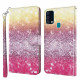 Hülle Samsung Galaxy A32 5G Light Spot Glitter Magenta