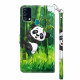 Hülle Samsung Galaxy A32 5G Light Spot Panda und Bambus