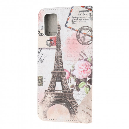 Samsung Galaxy A32 5G Eiffelturm Retro Tasche