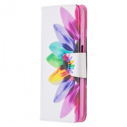 Samsung Galaxy A32 5G Hülle Aquarell Blume