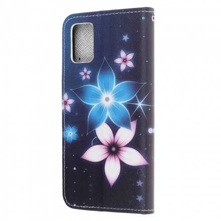 Samsung Galaxy A32 5G Lunar Flowers RiemenTasche