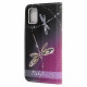 Samsung Galaxy A32 5G Tasche Libellen mit Riemen