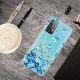 Samsung Galaxy A32 5G Cover Blaue Blumen