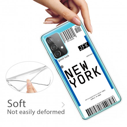 Samsung Galaxy A32 5G Boarding Pass to New York Cover