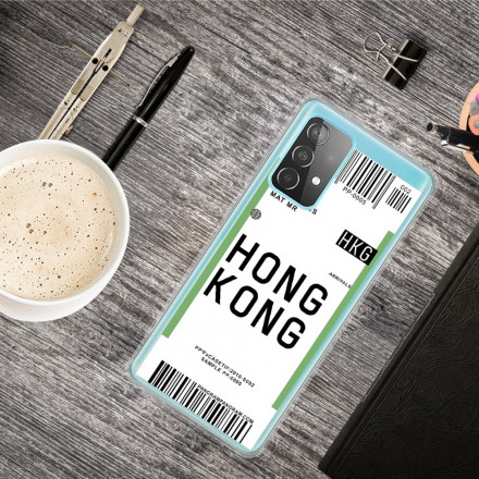Samsung Galaxy A32 5G Boarding Pass to Hong Kong Cover