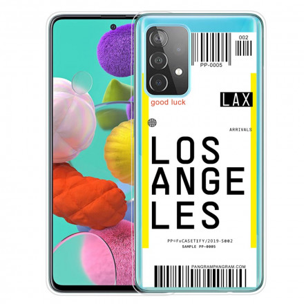 Samsung Galaxy A32 5G Boarding Pass nach Los Angeles Cover