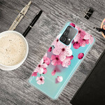 Samsung Galaxy A32 5G Cover Kleine Rosenblüten