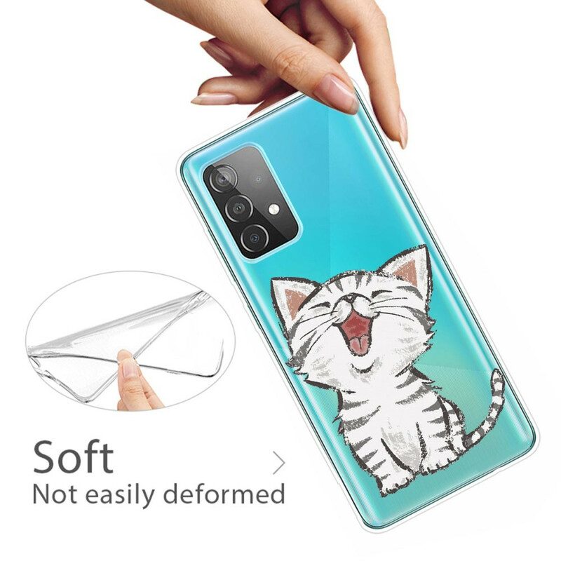 Samsung Galaxy A32 5G Cute Cat Cover