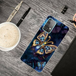 Samsung Galaxy A32 5G Schmetterling Luxe Cover