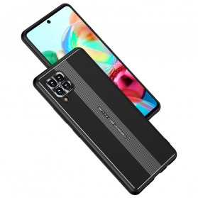 Samsung Galaxy A42 5G Cover mit Metallic-Effekt und integriertem Magneten