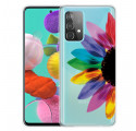 Samsung Galaxy A32 5G Cover Bunte Blume