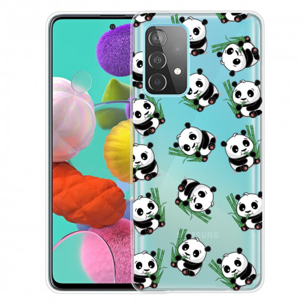 Samsung Galaxy A52 5G Cover Kleine Pandas