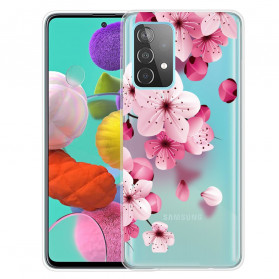 Samsung Galaxy A52 5G Cover Kleine Rosenblüten