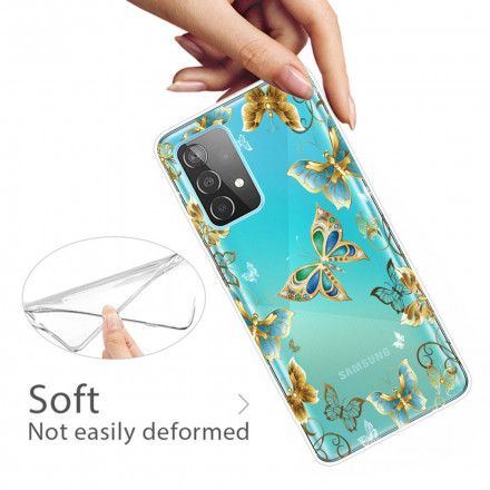 Samsung Galaxy A52 5G Schmetterlinge Design Cover