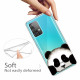Samsung Galaxy A52 5G Transparent Panda Cover