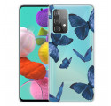 Samsung Galaxy A52 5G Cover Wilde Schmetterlinge