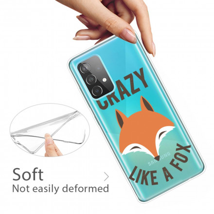 Samsung Galaxy A52 5G Fuchs Cover / Crazy Like a Fox