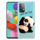 Samsung Galaxy A52 5G Transparent Panda Give Me Five Hülle