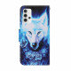 Samsung Galaxy A32 5G Wolf Tasche Weiß