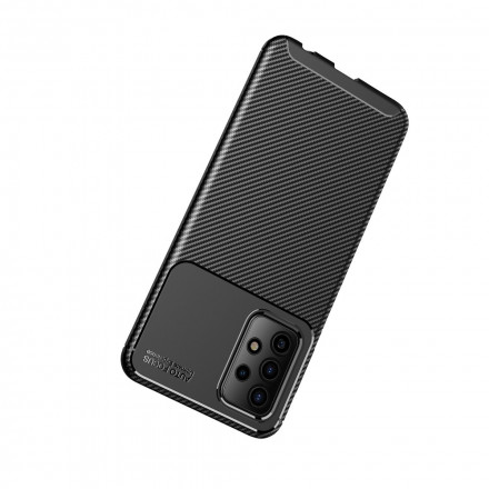 Samsung Galaxy A52 5G Cover Flexible Kohlefaser Texture