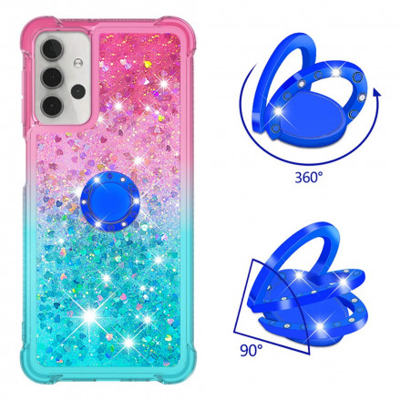 Samsung Galaxy A32 5G Glitter Ring-Halterung Cover